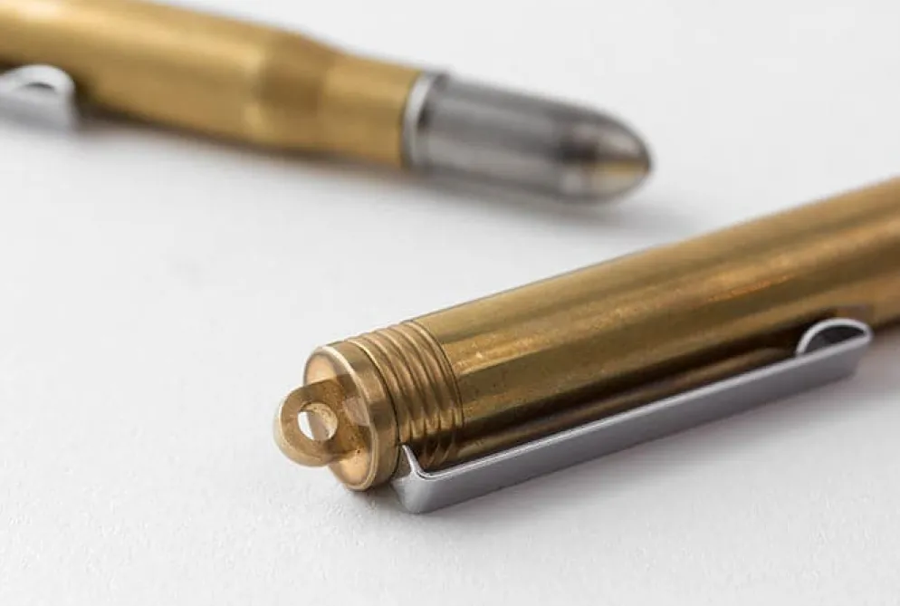 Traveler's Company Brass Ballpoint Pen
