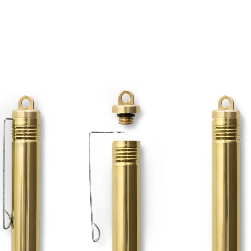Traveler's Company Brass Ballpoint Pen