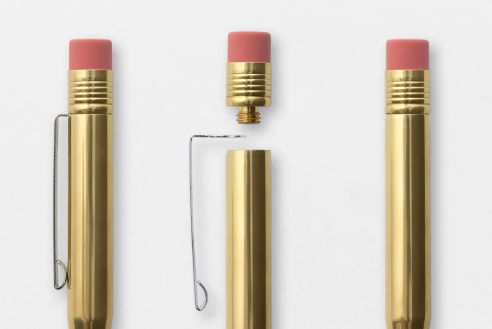 TRAVELER'S Company Brass Pencil