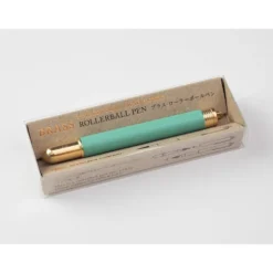 TRAVELER'S Company Brass Rollerball Pen Factory Green