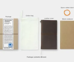 TRAVELER'S Company Notebook Brown