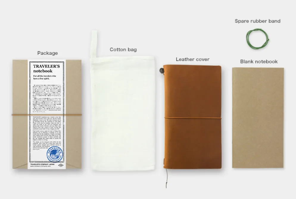 TRAVELER'S Company Notebook Camel