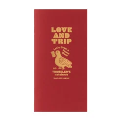 TRAVELER'S Company Notebook Love & Trip Regular Size Refill