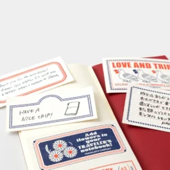 TRAVELER'S Company Notebook Love & Trip Regular Size Refill