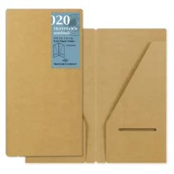 TRAVELER'S Company Notebook Refill 020 [Kraft File]