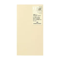 TRAVELER'S Company Notebook Refill 017 [Monthly Free Diary]