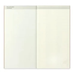TRAVELER'S Company Notebook Refill 018 [Weekly Vertical Free Diary]