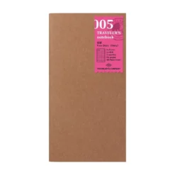 TRAVELER'S Company Notebook Refill 005 [Free Diary Daily]
