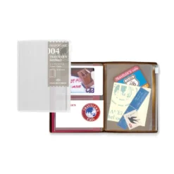 TRAVELER'S Company Passport Notebook Refill 004 [Zipper Pocket]