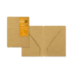 TRAVELER'S Company Passport Notebook Refill 010 [Kraft File]