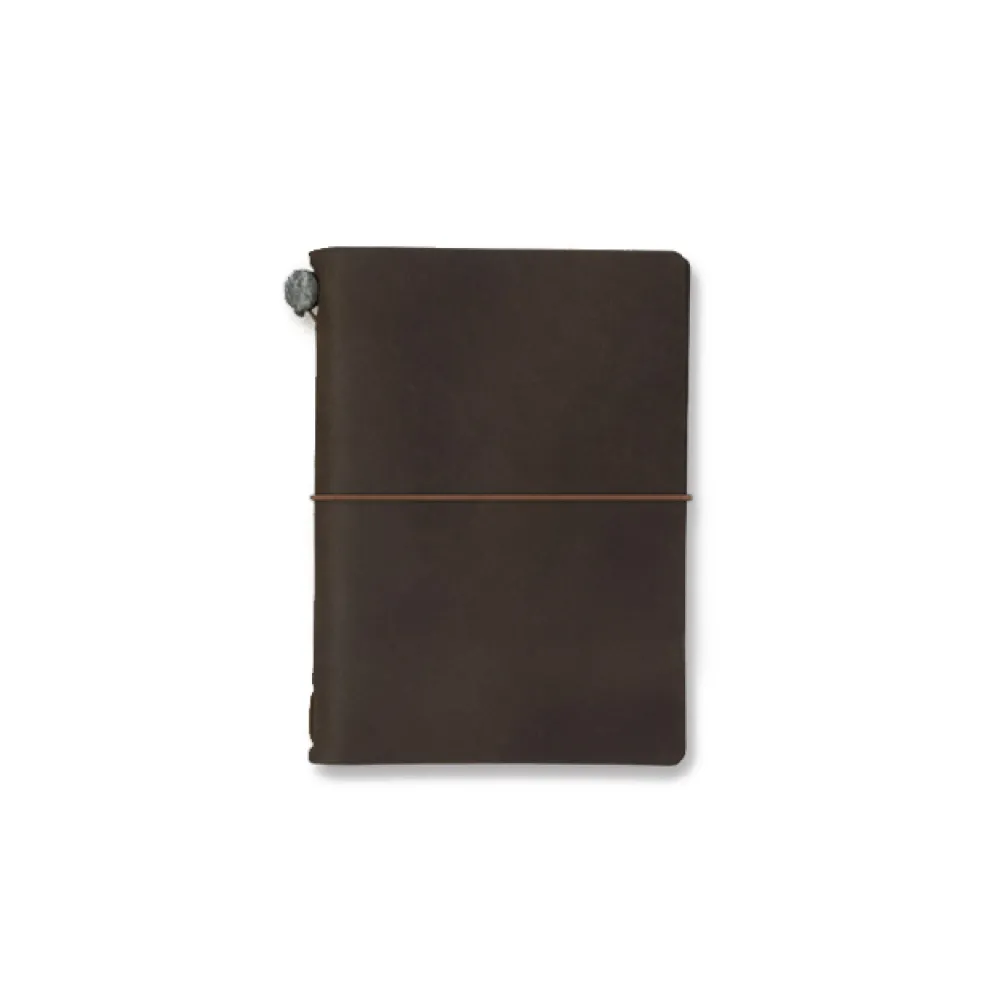 TRAVELER'S Company Passport Notebook - Brown