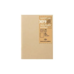TRAVELER'S Company Passport Notebook Refill 009 [Kraft Paper]