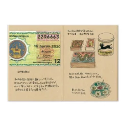 TRAVELER'S Company Passport Notebook Refill 009 [Kraft Paper]