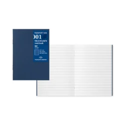 TRAVELER'S Company Passport Notebook Refill 001 [Lined MD Paper]