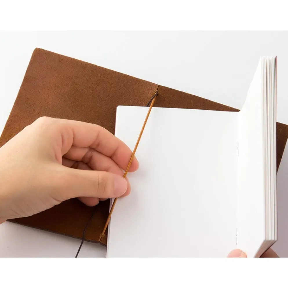 TRAVELER'S Company Passport Notebook - Camel