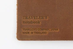 TRAVELER'S Company Passport Notebook - Camel