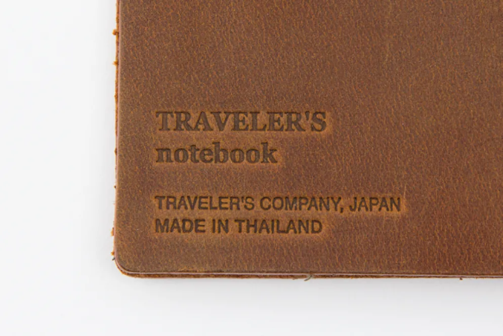 TRAVELER'S Company Passport Notebook - Camel