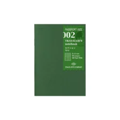 TRAVELER'S Company Passport Notebook Refill 002 [Grid MD Paper]