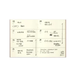 TRAVELER'S Company Passport Notebook Refill 007 [Weekly Free Diary]