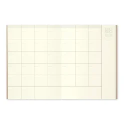 TRAVELER'S Company Passport Notebook Refill 006 [Monthly Free Diary]