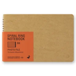 TRAVELER'S Company Spiral Ring Notebook [B6 Slim]