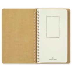 TRAVELER'S Company Spiral Ring Notebook A5 [DW Kraft]
