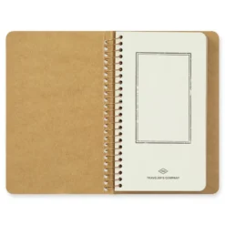 TRAVELER'S Company Spiral Ring Notebook A6 Slim [DW Kraft]