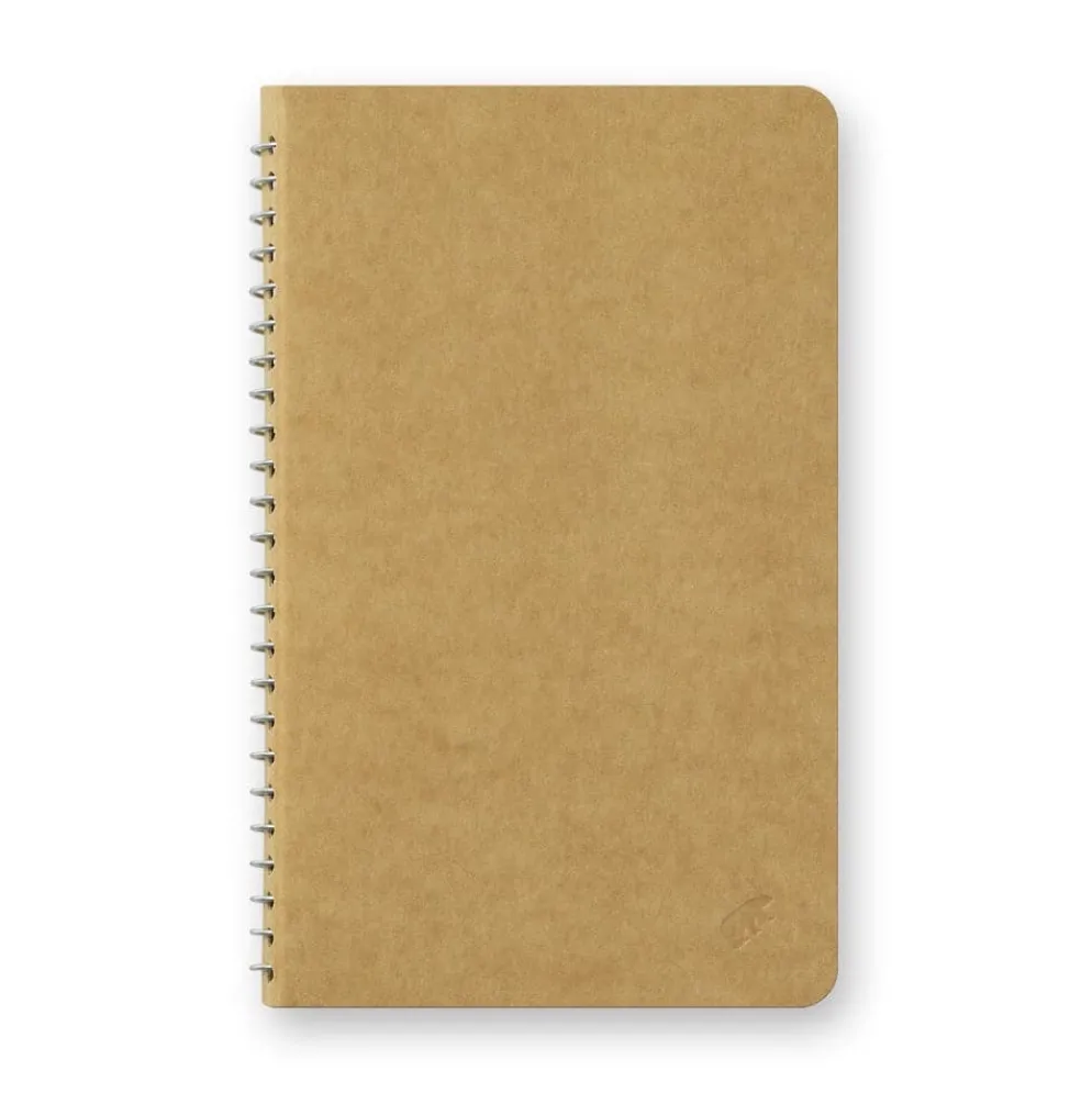 Traveler's Company Spiral Ring Notebook A6 Slim - MD White