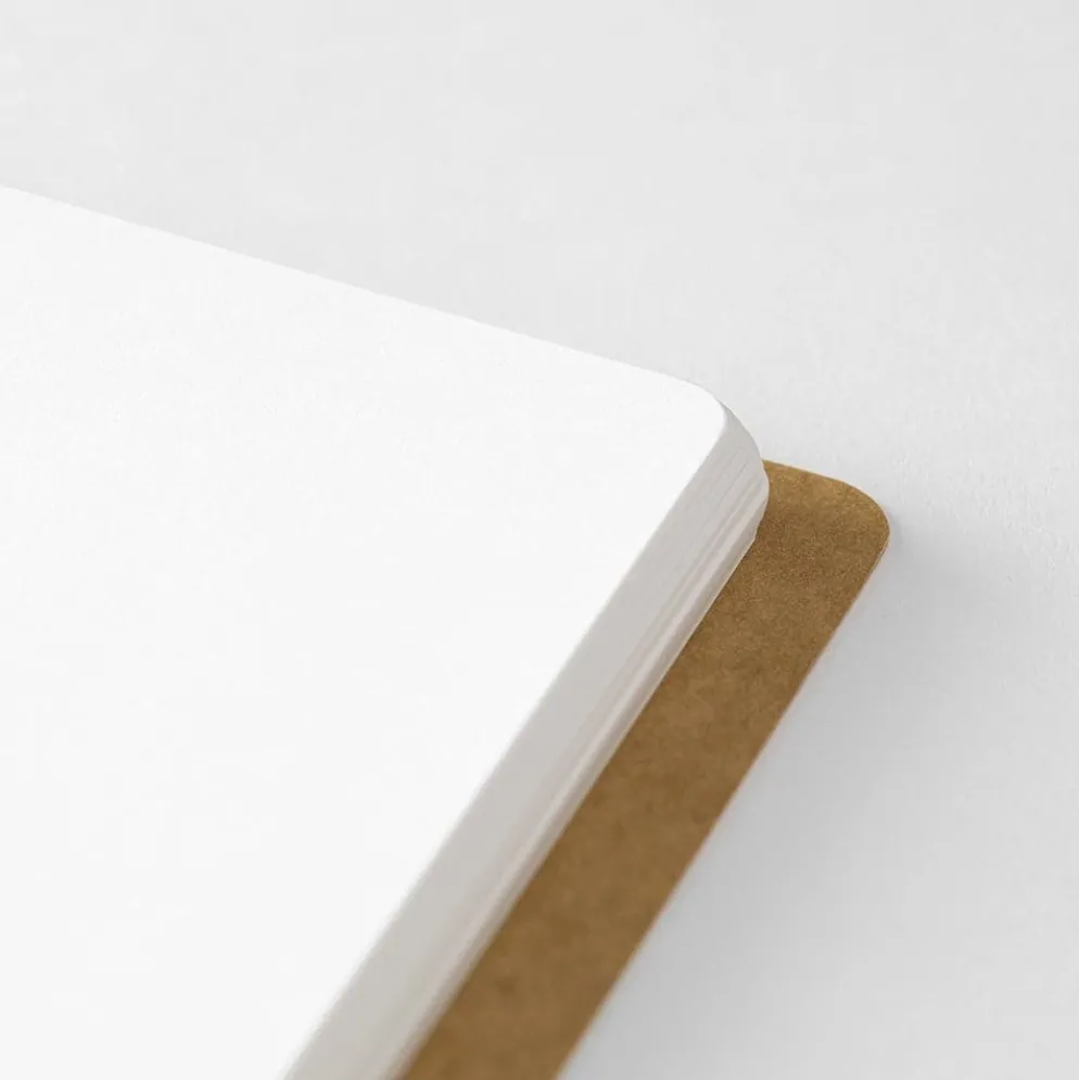 Traveler's Company Spiral Ring Notebook A6 Slim - MD White