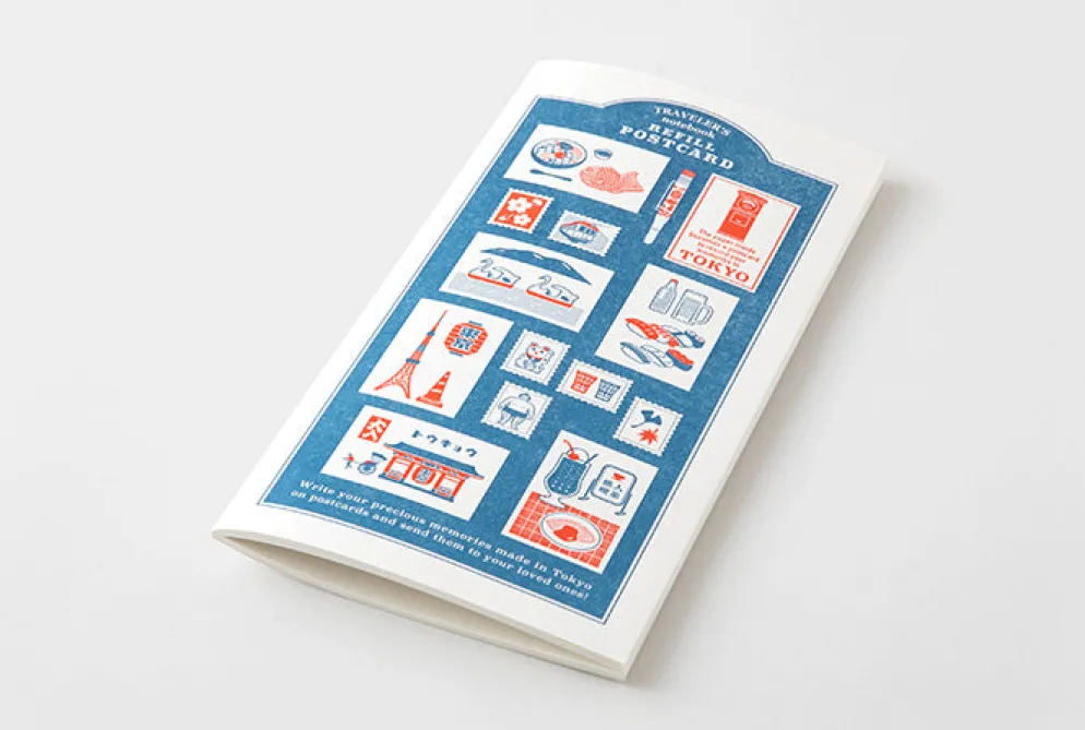 TRAVELER'S Limited Edition Tokyo Notebook Refill - Postcard