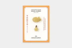 TRAVELER'S Limited Edition Tokyo Notebook Brass Charm