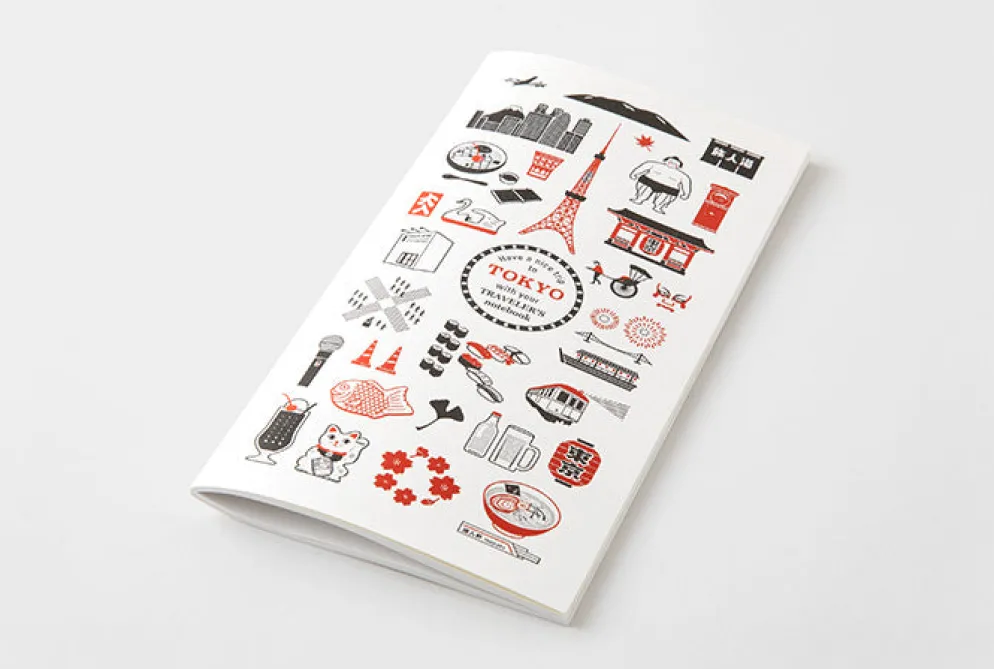 TRAVELER'S Limited Edition Tokyo Notebook Refill - Blank