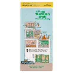 Traveler's Notebook 2026 Edition Clear Folder – Regular Size