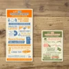 Traveler's Notebook Passport Size Plastic Sheet - 2026 Edition