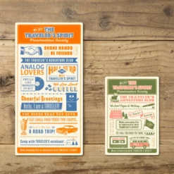 Traveler's Notebook Plastic Sheet 2026 Edition - Regular Size