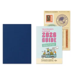 Traveler’s Notebook 2026 Second Half Passport Weekly Diary – (July to Dec.) Refill