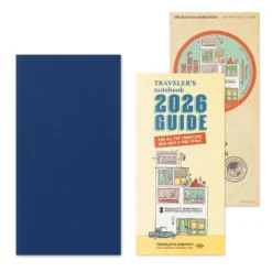 Traveler’s Notebook 2026 Second Half Weekly Memo Diary – (July to Dec.) Refill