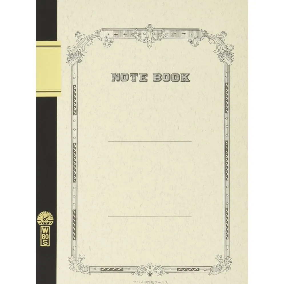 Tsubame W80S Notebook – B5, 80 Sheets, Lined