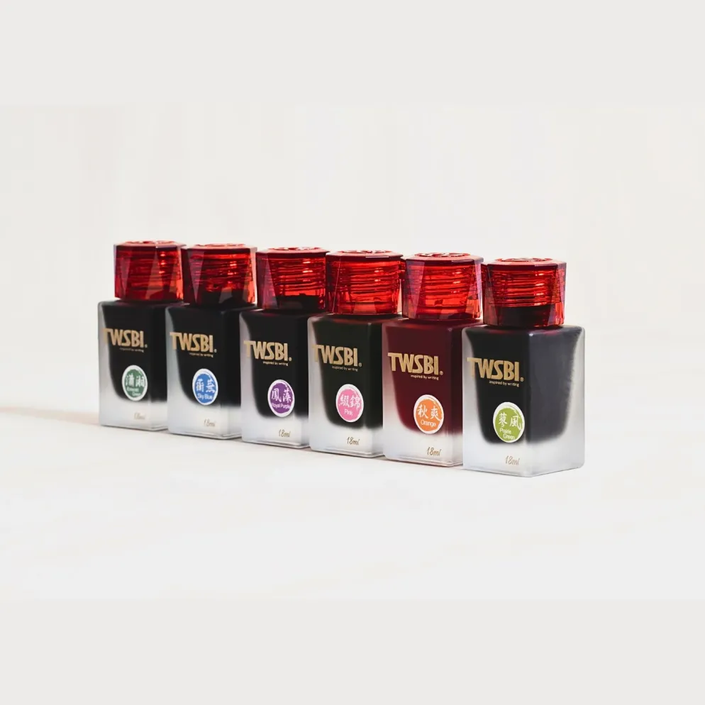 TWSBI 1791 Ink Combo Colour Pack - 6 x 18ml Bottles
