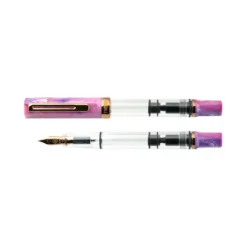 TWSBI ECO Fluorite Purple with Bronze Trim Fountain Pen