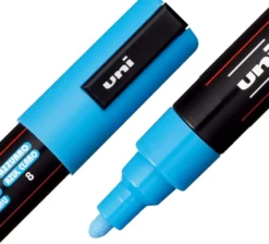 Uni POSCA PC-5M 8 Marker Set – Bold Colour, Brilliant Control, Endless Possibility