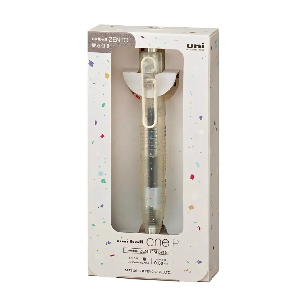 Uni-ball One P ZENTO with 0.38mm Refill — G Irogami (Limited Edition)