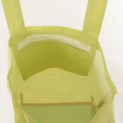 Vibrant Matcha Shiba Inu Cotton Tote Bag [A4 Size]