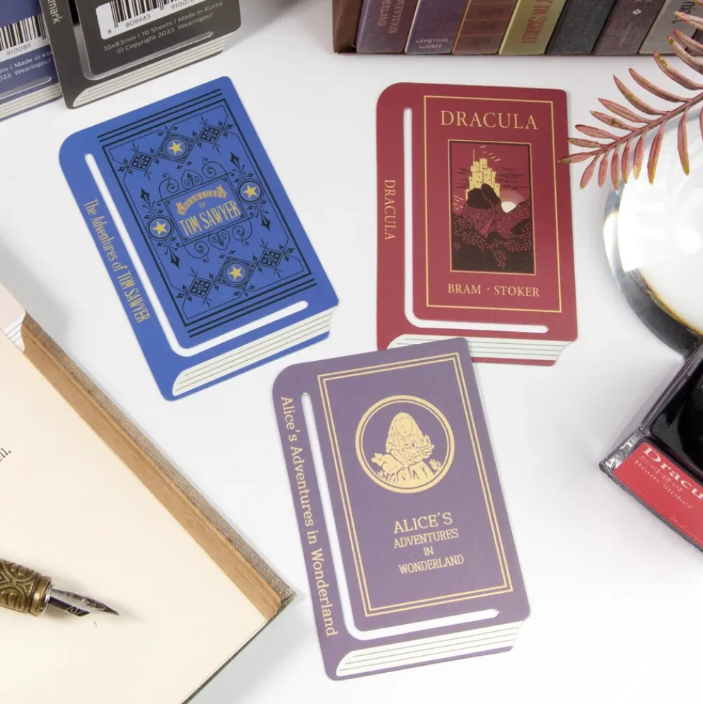 Wearingeul Edge Paper Bookmarks - World Literature A