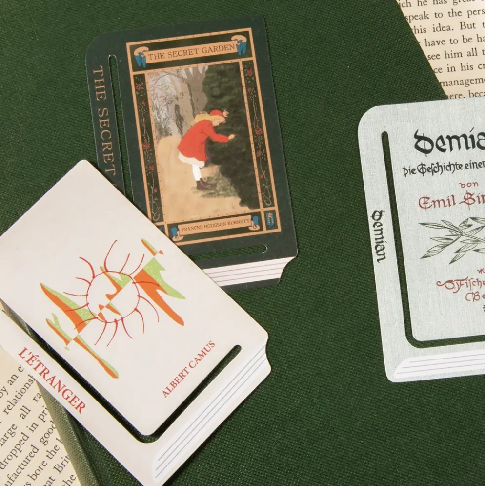 Wearingeul Edge Paper Bookmarks - World Literature A