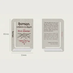 Wearingeul Edge Paper Bookmarks - World Literature A