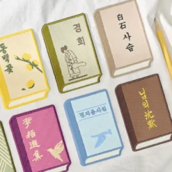 Wearingeul Korean Literature Embroidered Bookmark