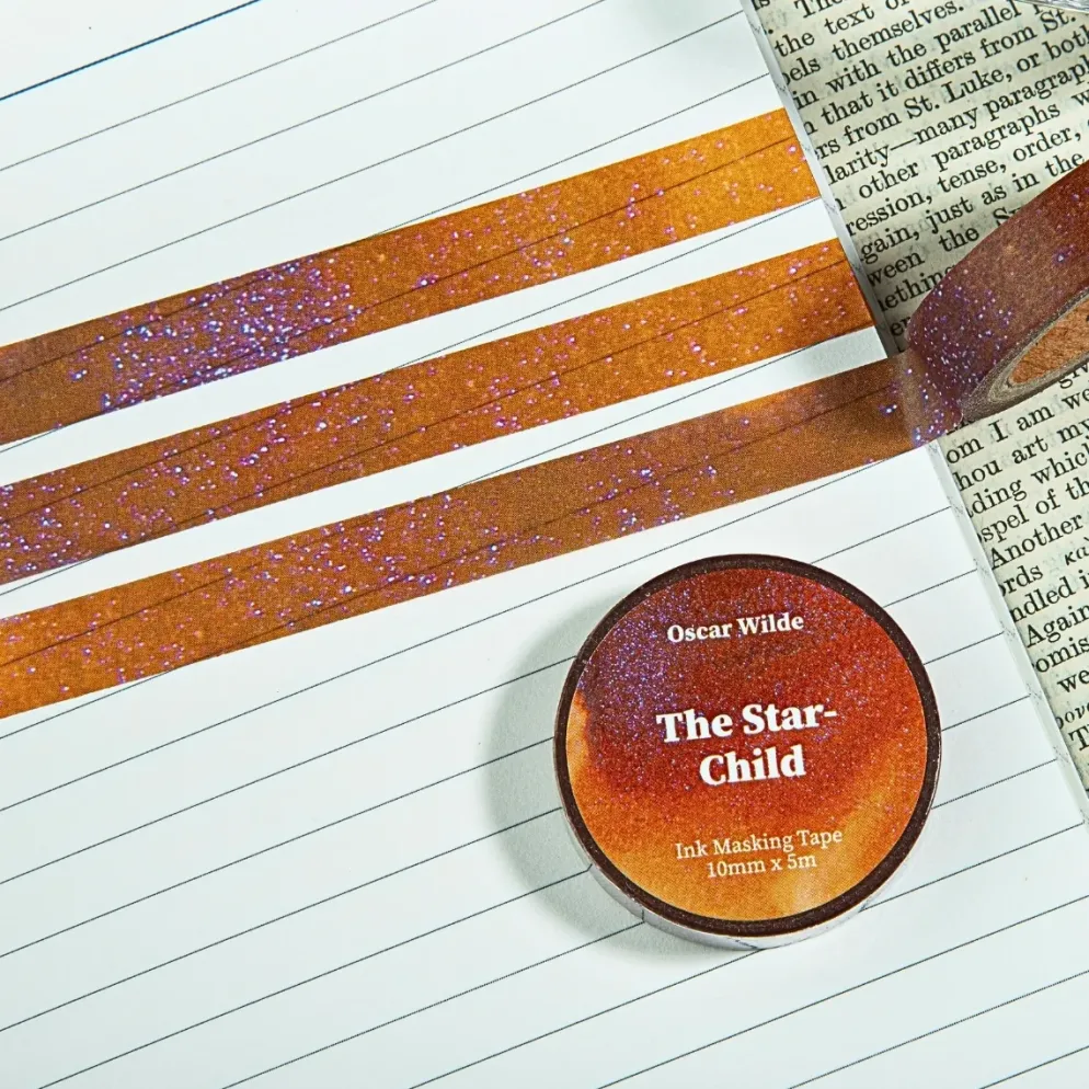 Wearingeul Oscar Wilde Fairy Tales Ink Masking Tape