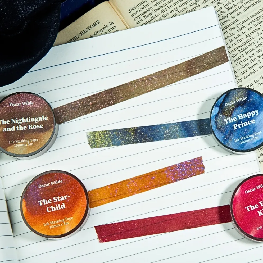 Wearingeul Oscar Wilde Fairy Tales Ink Masking Tape