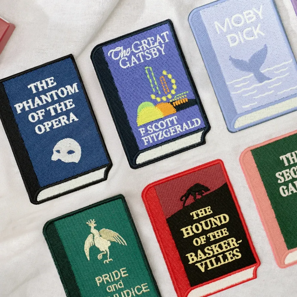 Wearingeul World Literature Embroidery Bookmark